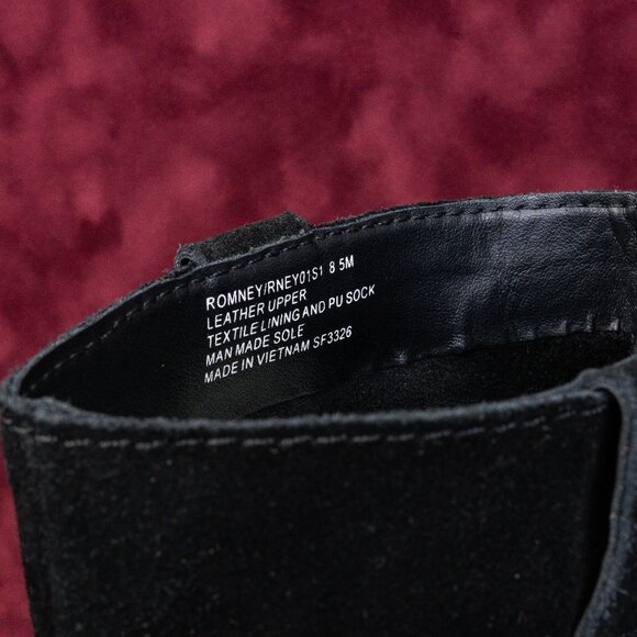 Steve Madden Women Romney Black Leather Western Festival Pull On Boots sz 8.5 - Picture 7 of 8